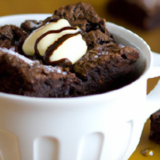 Decadent Chocolate Mug Brownie: Quick Treat in Minutes