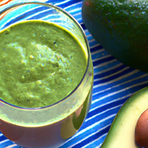 Green Power Boost: Avocado & Spinach Keto Smoothie Recipe