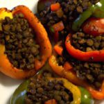 Hearty Vegan Lentil-Stuffed Bell Peppers: Flavor & Nutrition