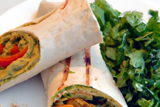 Fresh & Flavorful: The Ultimate Hummus Veggie Wrap Guide