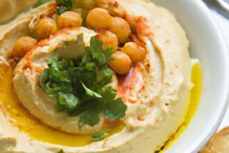 Crunchy Pita Chips Meet Creamy Hummus: A Perfect Pairing