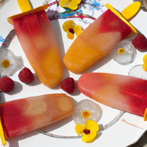 Refreshing Peach Raspberry Popsicles: A Sweet Summer Treat