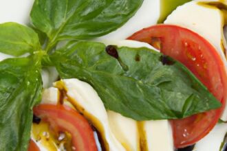 Fresh Twist: Mastering Caprese Salad with Balsamic Drizzle