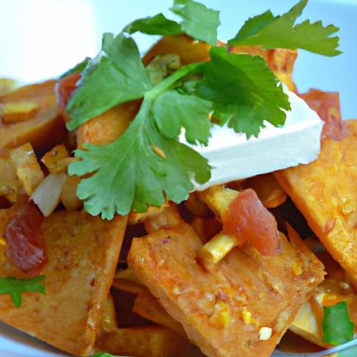 Crispy Vegetarian Shredded Tofu Nachos: A Flavor Twist