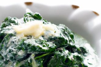 Silky Creamed Spinach with Parmesan: A Savory Delight