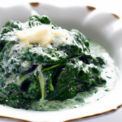 Silky Creamed Spinach with Parmesan: A Savory Delight