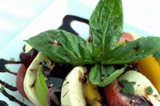 Caprese Salad with Balsamic: A Vibrant Twist on a Classic