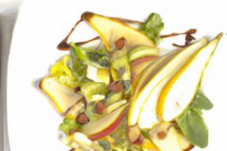 Pear & Gorgonzola Salad: A Crisp Twist on Classic Flavors