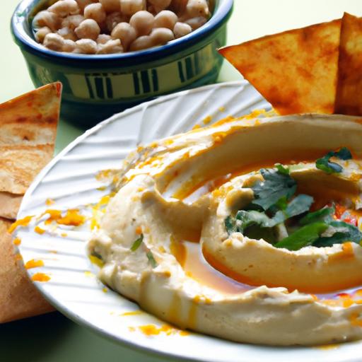 crunchy Pita ⁣Chips Meet Creamy Hummus: A ​perfect Pairing
