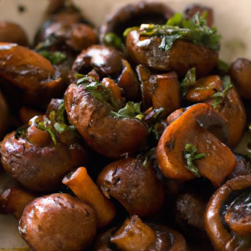 Savory Balsamic Roasted Mushrooms: A Flavorful Delight