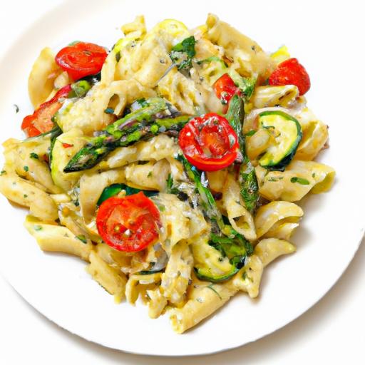 Fresh & Flavorful Pasta Primavera Recipe‌ for Two Delight
