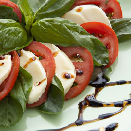 Fresh Twist: ‍Mastering Caprese ‍Salad with Balsamic Drizzle