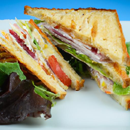 Farmhouse Turkey Club: A Classic Twist on Gourmet Sandwiches