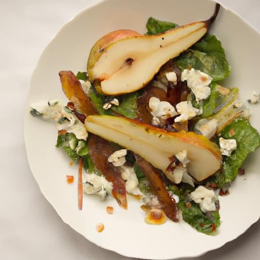 Pear & Gorgonzola Salad: A Crisp Twist on Classic Flavors