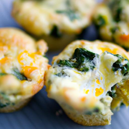 Cheesy Spinach Egg Muffins: Healthy Bites to Energize Mornings
