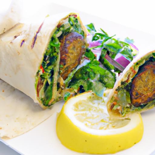 Crispy Air Fryer ⁣Falafel Wrap:‍ Healthy Flavor in‌ Minutes