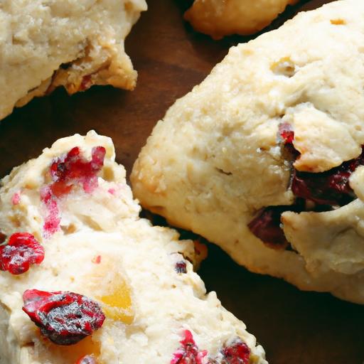 Zesty Cranberry Orange Scones: A Perfect Morning Treat