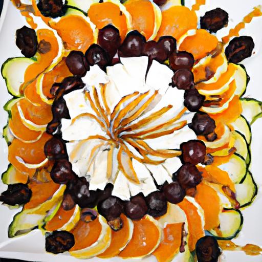 Artful Fruit and cheese Platters: A Perfect Flavor Pairing