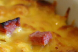 Savor Mornings with a Hearty Sausage Egg Casserole Delight