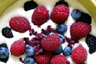 Energize Your Day: Mixed Berry Vanilla Protein Smoothie Bowl