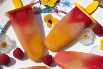 Refreshing Peach Raspberry Popsicles: A Sweet Summer Treat