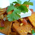 Crispy Vegetarian Shredded Tofu Nachos: A Flavor Twist