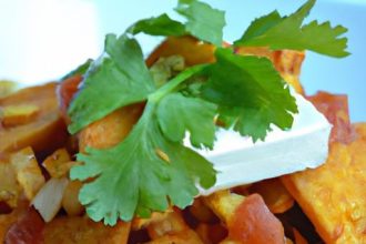 Crispy Vegetarian Shredded Tofu Nachos: A Flavor Twist