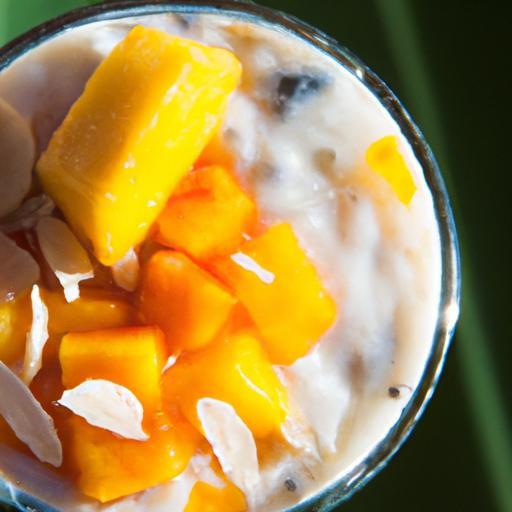 Tropical Twist: Mango Coconut Chia Pudding Delight