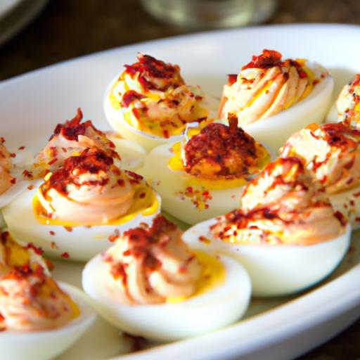 Deviled Eggs with Paprika: A Classic Snack with a Spicy Twist