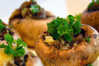 Irresistible Cheese-Stuffed Mushrooms: A Savory Delight