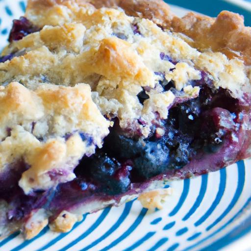Discover the Perfect Blueberry Crumble Pie Recipe Today!