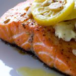 Zesty Grilled Salmon with Lush Lemon Butter Delight
