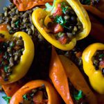 Hearty Vegan Lentil-Stuffed Bell Peppers: A Flavorful Feast