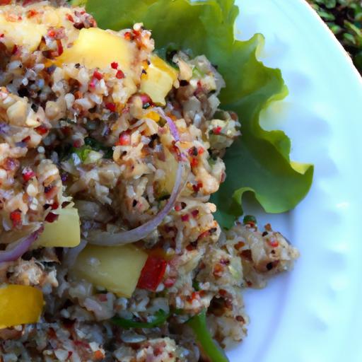 Zesty Quinoa Salad with Lemon Dressing: Fresh & Nutritious
