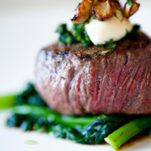 perfectly Cooked sous vide Steak with Savory Herb‌ Butter