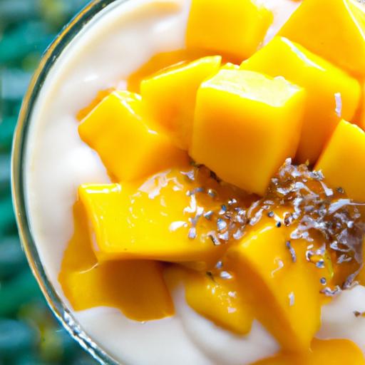 Tropical Twist: Mango Coconut Chia Pudding Delight