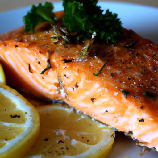 Zesty Grilled Salmon with Lush Lemon Butter Delight