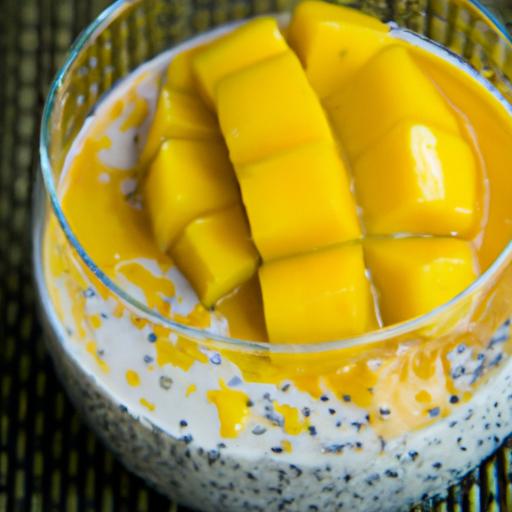 Tropical Delight: How to Make Creamy Mango Chia Pudding