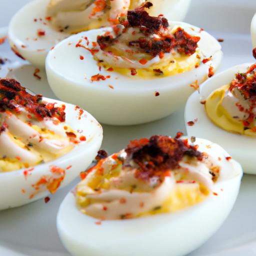 Deviled Eggs with Paprika: A classic Snack with a Spicy twist