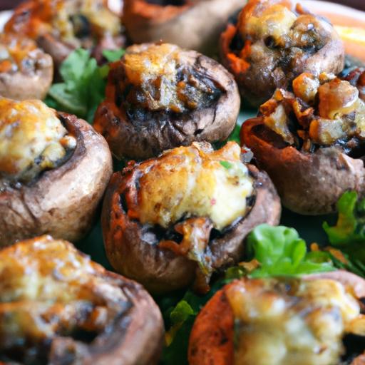 Irresistible Cheese-stuffed Mushrooms:‍ A Savory Delight