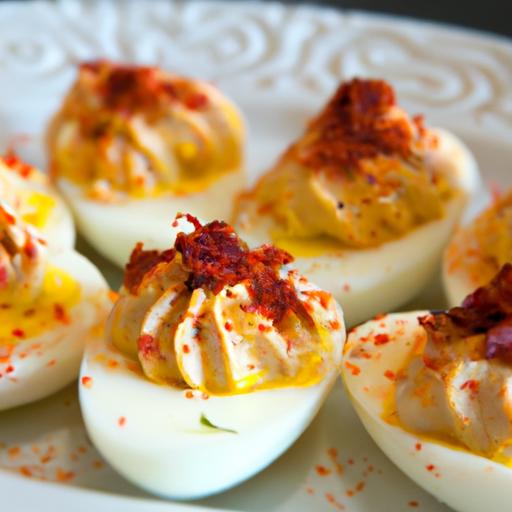 Zesty Deviled Eggs with smoky Paprika: A Flavorful Twist