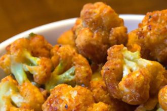Crispy Buffalo Cauliflower Bites: A Spicy Veggie Twist